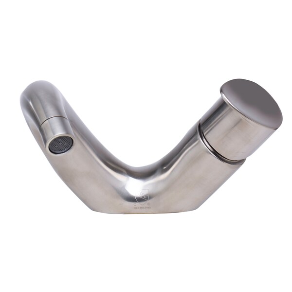 Alfi Brand AB1572-BN Wave Brushed Nickel Sgl Lever Bathroom Faucet AB1572-BN - main